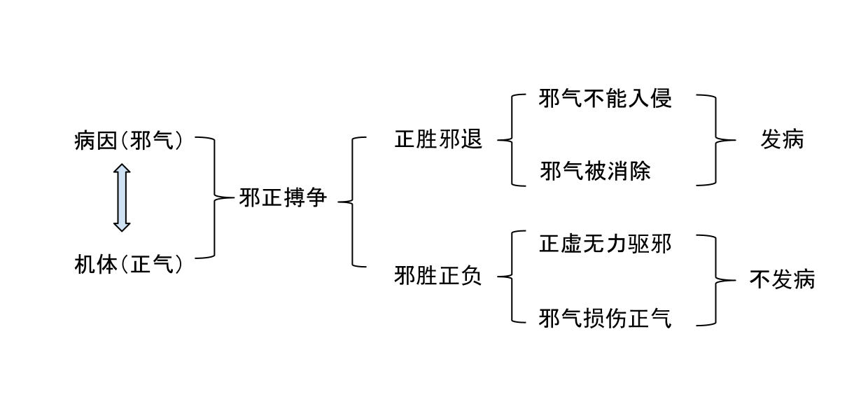 邪正与发病